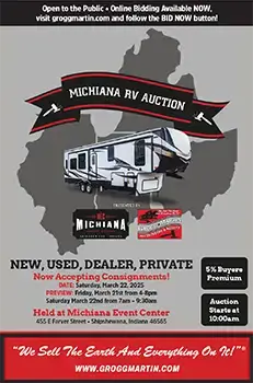 2025 RV Auction at the Michiana Event Center